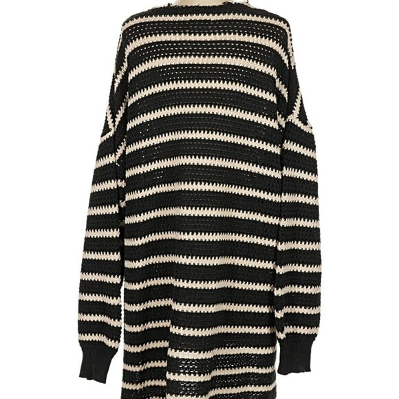 RARE! MIKUTA The Long Striped Knitted Sweater XS/S Oversized fit! - Picture 3 of 7